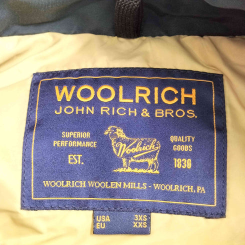 ウールリッチ WOOLRICH ARCTIC PARKA アークティックパーカー コヨーテファー付き フーデッドダウンジャケット メンズ XXS