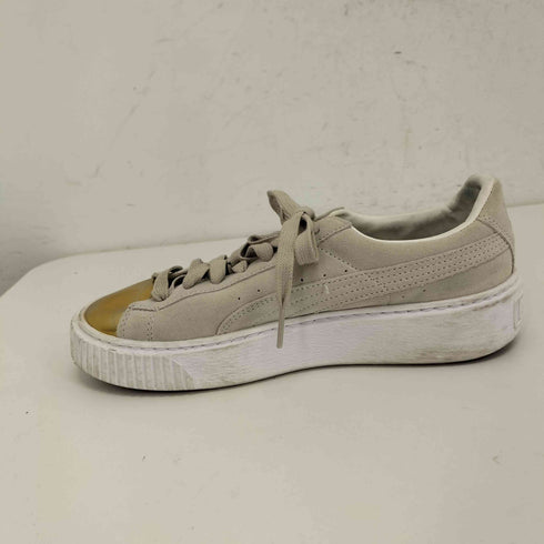 プーマ PUMA スエードプラットフォームゴールド SUEDE PLATFORM GOLD メンズ JPN:24