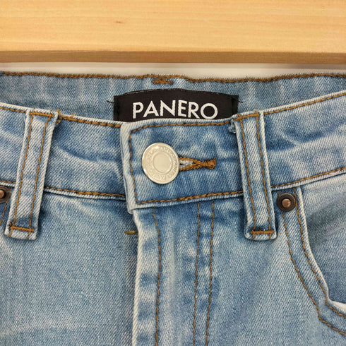 PANERO セミフレア ストレッチ スキニーデニム メンズ 26