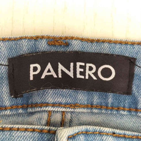 PANERO セミフレア ストレッチ スキニーデニム メンズ 26