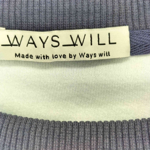WAYS will カレッジロゴ スウェット レディース FREE