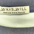 WAYS will カレッジロゴ スウェット レディース FREE