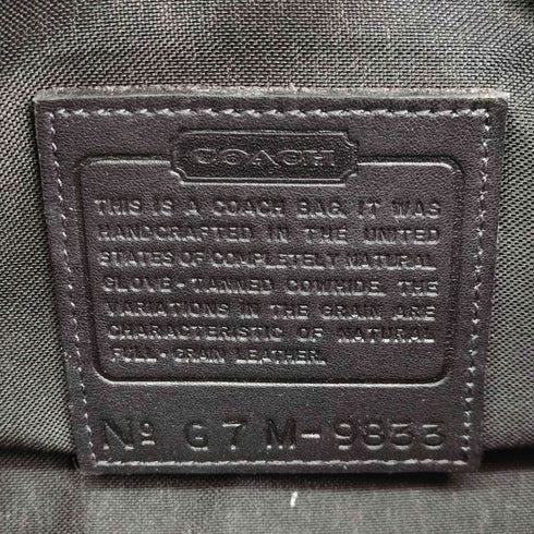 コーチ COACH Old セカンドバッグ レザー メンズ