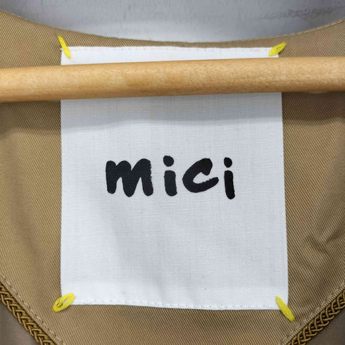 MICI コットン ノーカラー コート レディース JPN:M