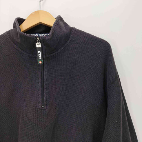 ポロスポーツラルフローレン POLO SPORT RALPH LAUREN 90-00S 香港製 ハイネック ハーフジップサーマル メンズ import:L