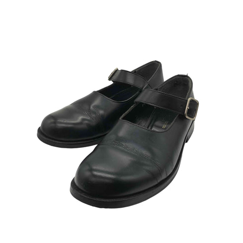 トリココムデギャルソン tricot COMME des GARCONS Black Leather Mary Janes 本革 ブラック レザー メリージェーン ローファー archive アーカイブ レディース JPN:23.5