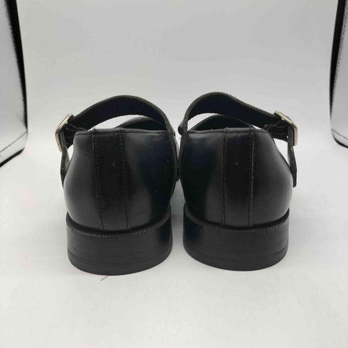 トリココムデギャルソン tricot COMME des GARCONS Black Leather Mary Janes 本革 ブラック レザー メリージェーン ローファー archive アーカイブ レディース JPN:23.5