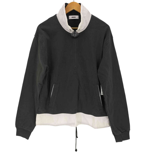 リバーバレイト REVERBERATE 25SS STAND COLLER HALF ZIPP SWEAT スタンドカラー ハーフ ジップ スウェット メンズ 2