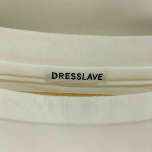 ドレスレイブ DRESSLAVE 五分袖 裾リブ カットソー レディース JPN:38