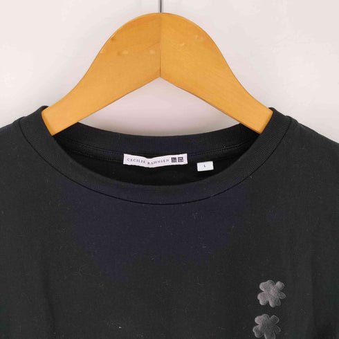 ユニクロ UNIQLO CECILIE BAHNSEN グラフィックプリント クルーネック Tシャツ レディース import:L