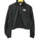 ナイキ NIKE 22SS Sportswear Air 1/4 Zip Fleece Top ハーフジップ ショート クロップド フリース プルオーバー レディース import:L