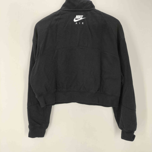 ナイキ NIKE 22SS Sportswear Air 1/4 Zip Fleece Top ハーフジップ ショート クロップド フリース プルオーバー レディース import:L