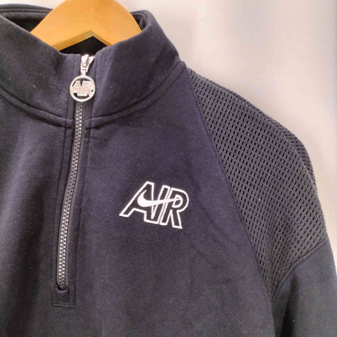 ナイキ NIKE 22SS Sportswear Air 1/4 Zip Fleece Top ハーフジップ ショート クロップド フリース プルオーバー レディース import:L
