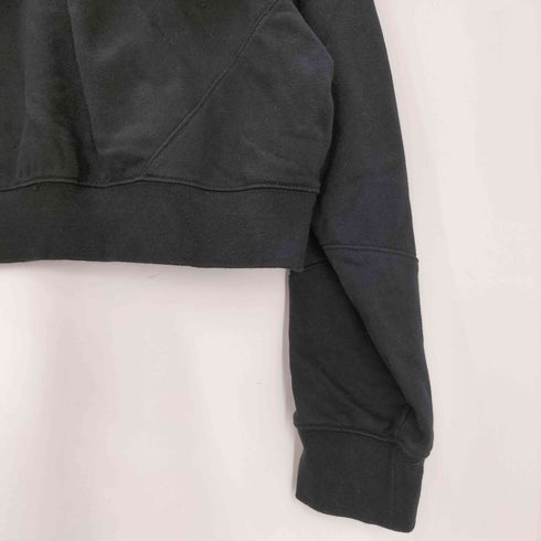 ナイキ NIKE 22SS Sportswear Air 1/4 Zip Fleece Top ハーフジップ ショート クロップド フリース プルオーバー レディース import:L