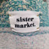 sister market 刺繍 マルチカラー トートバッグ レディース