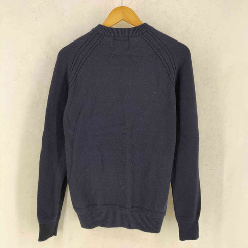 ノーリーズ NOLLEY’S Victoriam Lambswool ウール ナイロン ラグランスリーブ 長袖 ニット メンズ S