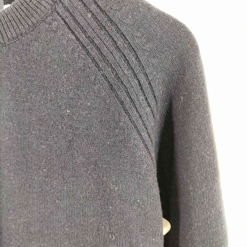 ノーリーズ NOLLEY’S Victoriam Lambswool ウール ナイロン ラグランスリーブ 長袖 ニット メンズ S