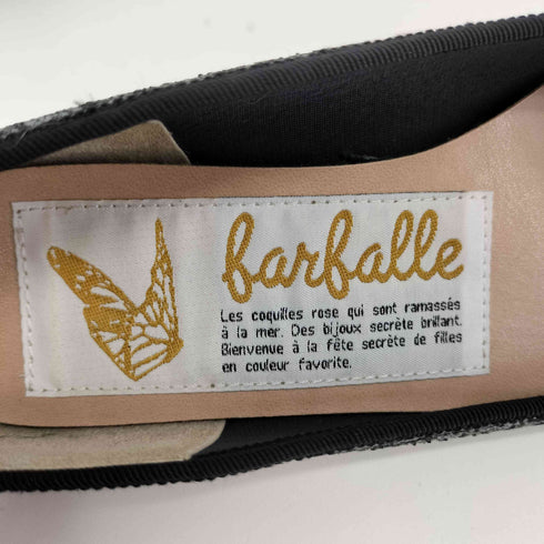 ファルファーレ farfalle グリッター バレエシューズ レディース JPN:38