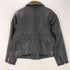 ザラ ZARA Cowhide Double Leather Motorcycle Jacket 水牛革 本革 シボ カウレザー ダブル ライダース ジャケット メンズ import:XL