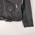 ザラ ZARA Cowhide Double Leather Motorcycle Jacket 水牛革 本革 シボ カウレザー ダブル ライダース ジャケット メンズ import:XL