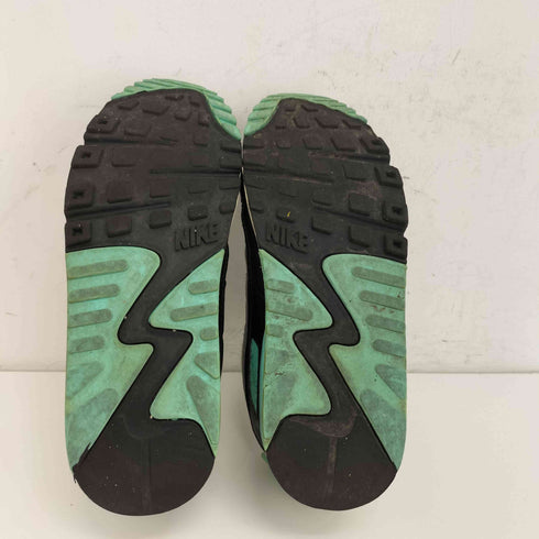 ナイキ NIKE AIR MAX 90 WHITE/PARTICLE GREY-TURQUOISE-BLACK レディース JPN:23.5