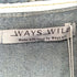 WAYS will デニム フーディ ジャケット レディース FREE