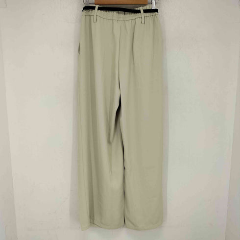 WAYS will ベルト付き 3タック ワイドパンツ レディース FREE