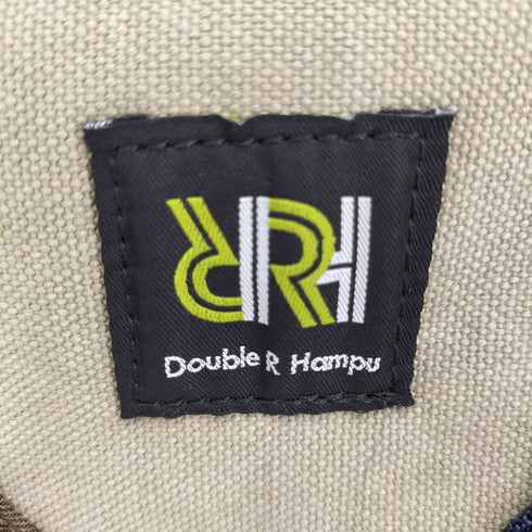 DOUBLE&HAMPU パッチワークショルダーバッグ メンズ