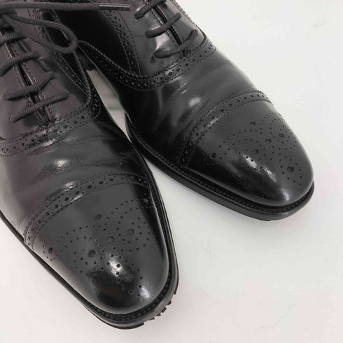 アルフレッドサージェント Alfred Sargent イングランド製 ストレートチップ メダリオン レザーシューズ Vibram メンズ UK:6.5