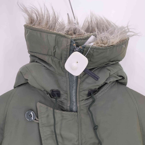 アルファインダストリーズ ALPHA INDUSTRIES USA製 IDEALジップ N-3B フライトジャケット メンズ import:S