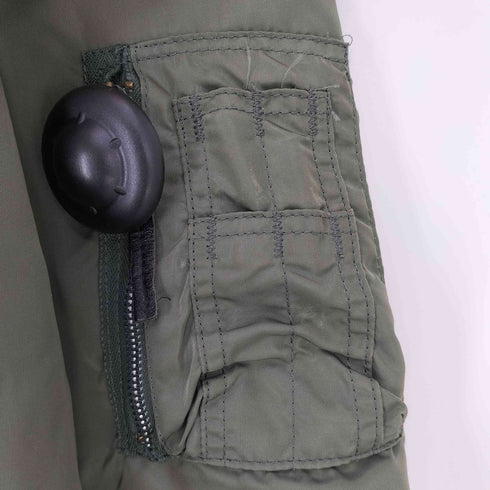 アルファインダストリーズ ALPHA INDUSTRIES USA製 IDEALジップ N-3B フライトジャケット メンズ import:S