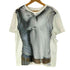 ANTERIOR LOVED 3D Scarf Print Loose Short Sleeve T-shirt スリーディースカーフプリント Tシャツ メンズ import:M