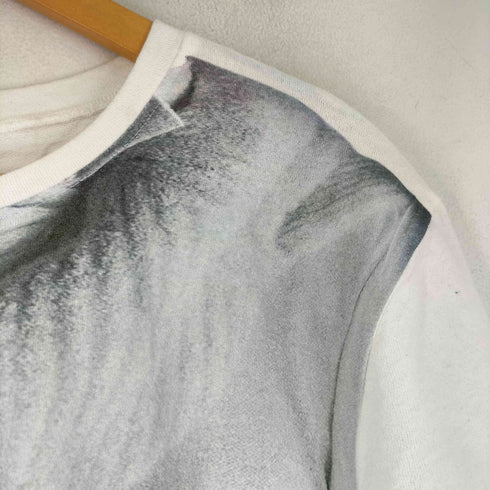 ANTERIOR LOVED 3D Scarf Print Loose Short Sleeve T-shirt スリーディースカーフプリント Tシャツ メンズ import:M