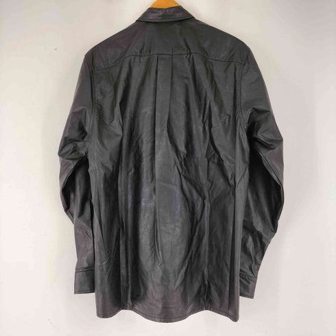 エッセイ ESSAY SYNTHETIC LEATHER フェイクレザー 長袖 シャツ メンズ JPN:2