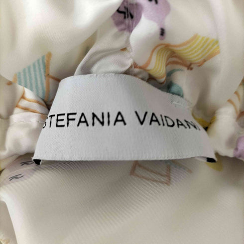 STEFANIA VAIDANI STELLA VENICE BEACH DRE 総柄 オフショルダーワンピース レディース import:XS