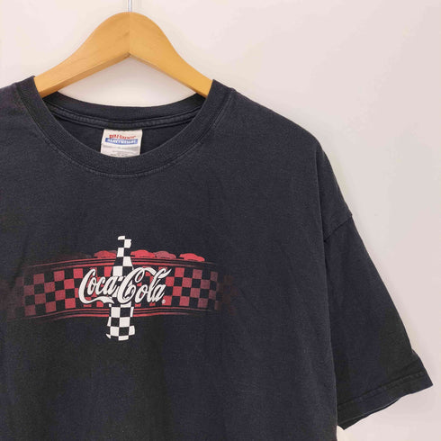 ヘインズ Hanes 90~00s 企業 プリントクルーネックTシャツ メンズ XL