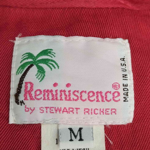 Reminiscence 80-90s USA製 レーヨン長袖シャツ メンズ import:M