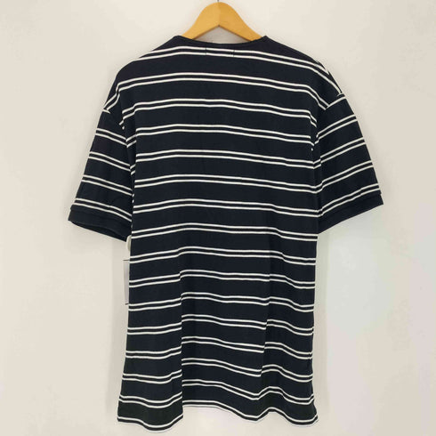 ポロバイラルフローレン Polo by RALPH LAUREN ポニー刺繍 ヘンリーネック ボーダーTシャツ メンズ L