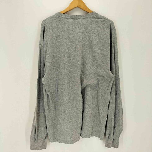 ICE アイス プリントクルーネック 長袖Tシャツ メンズ XL