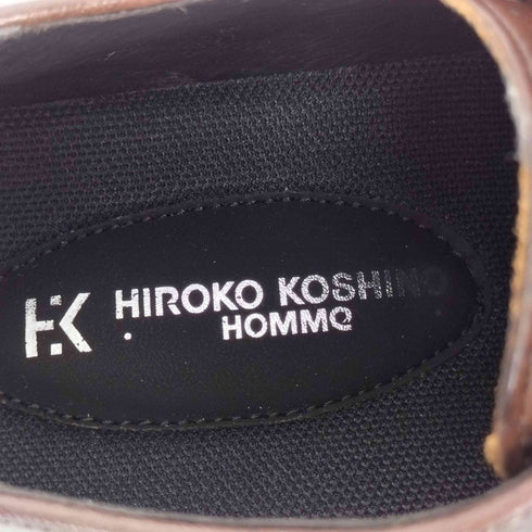 ヒロココシノオム HIROKO KOSHINO HOMME ウィングチップ レザースニーカー メンズ JPN:25