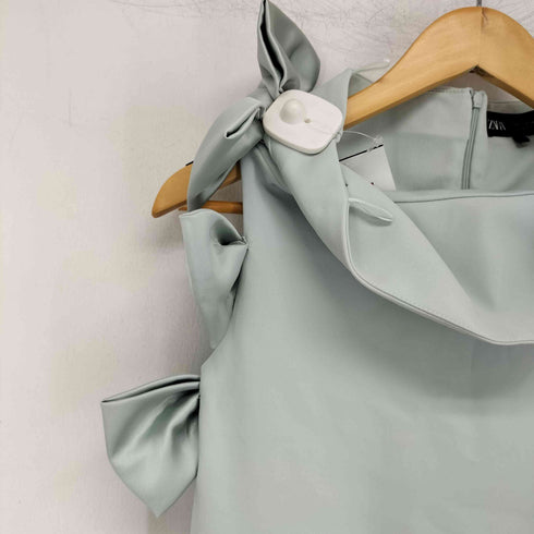 ザラ ZARA サテンボウミディワンピース レディース JPN:S