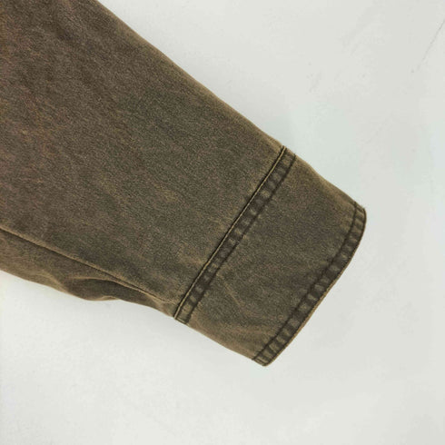 ザラ ZARA ウォッシュドチェックワックスフィニッシュジャケット レディース import:M