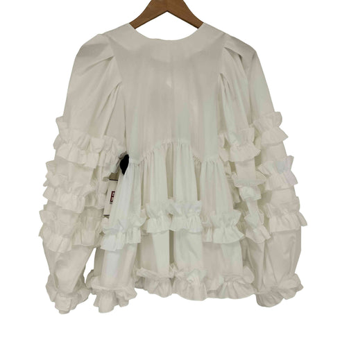 エピヌ epine double ribbon frill blouse レディース FREE