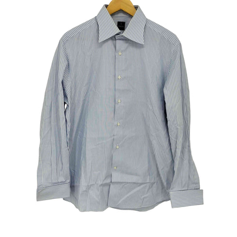 イザイア ISAIA ストライプ ドレスシャツ メンズ JPN:42