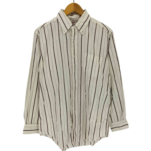 ブルックスブラザーズ BROOKS BROTHERS 80-90s USA製 ボタンダウンコットンストライプシャツ メンズ 15 1/2-2
