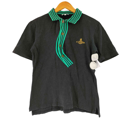 ヴィヴィアンウエストウッドマン Vivienne Westwood MAN アシンメトリックポロシャツ メンズ JPN:48