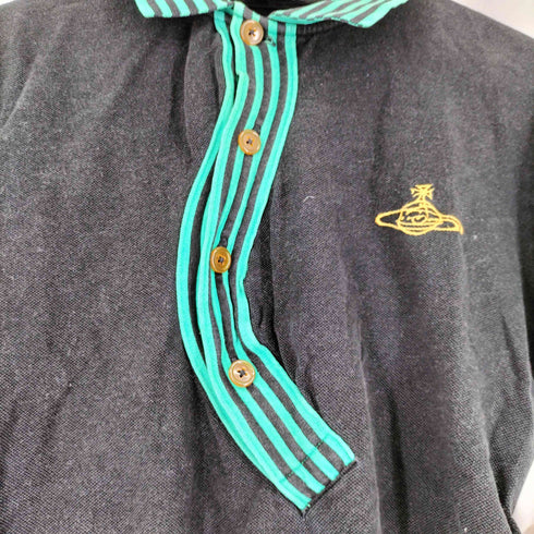 ヴィヴィアンウエストウッドマン Vivienne Westwood MAN アシンメトリックポロシャツ メンズ JPN:48