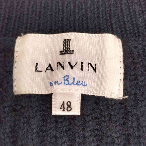 ランバンオンブルー LANVIN en Bleu ウール クルーネック セーター レディース EUR:48