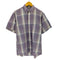 ヴァンヒューゼン VAN HEUSEN 417 AUTHENTIC SHIRTWEAR オーセンティックシャツウェア 90S 韓国製 ボタンダウン半袖チェックシャツ メンズ import:M