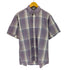 ヴァンヒューゼン VAN HEUSEN 417 AUTHENTIC SHIRTWEAR オーセンティックシャツウェア 90S 韓国製 ボタンダウン半袖チェックシャツ メンズ import:M
